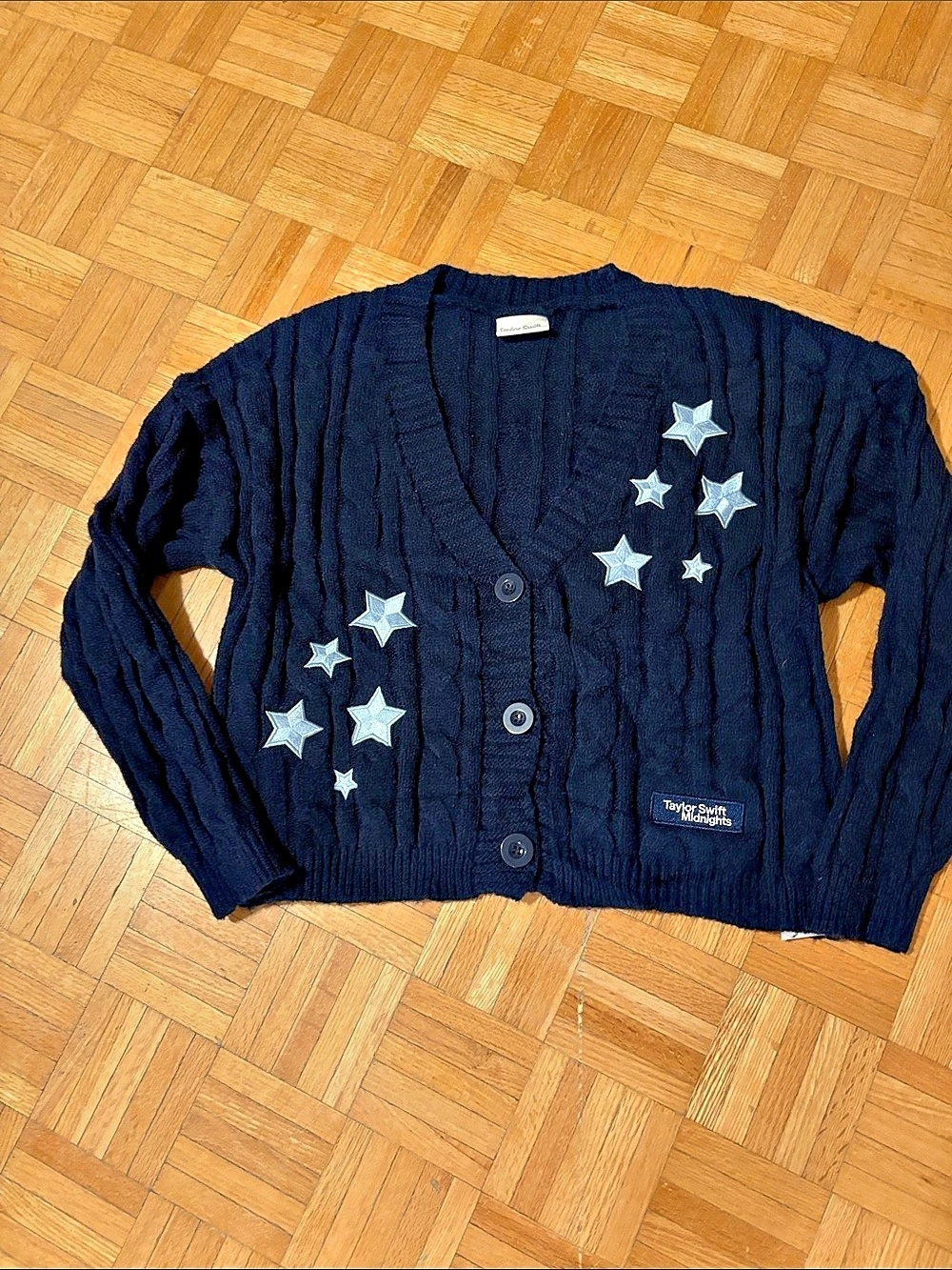 Taylor Swift Midnights Cardigan navy Star Cardigan